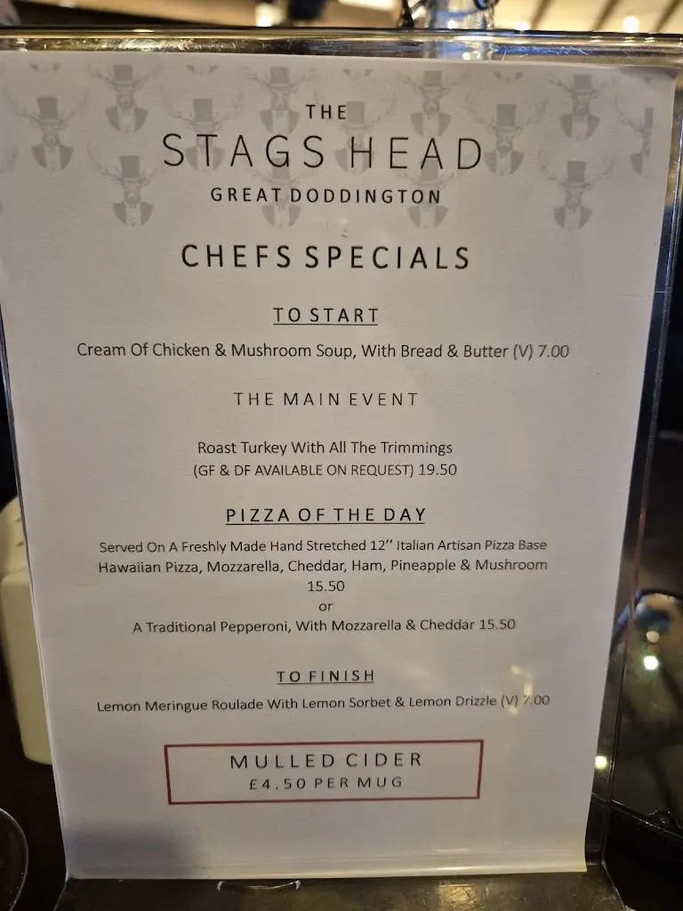 Menu_The Stag's Head Great Doddington_Doddington_image_3