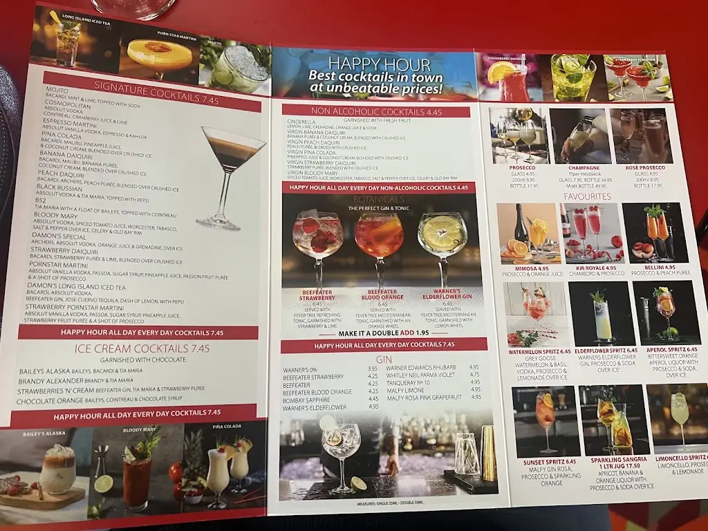 Menu_Damon's Restaurant_Doddington_image_2