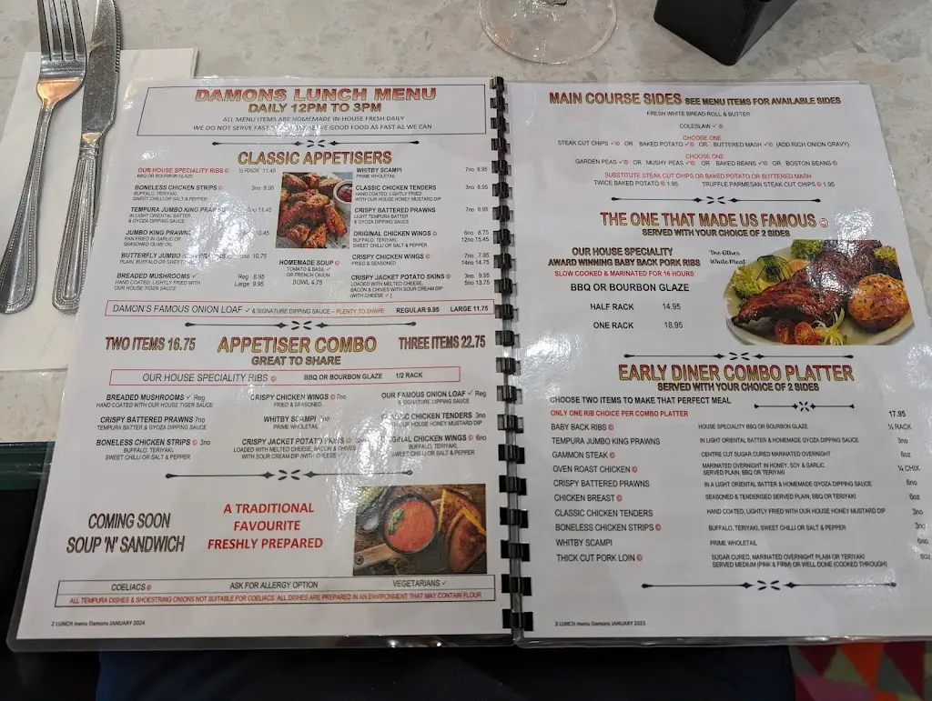 Menu_Damon's Restaurant_Doddington_image_3