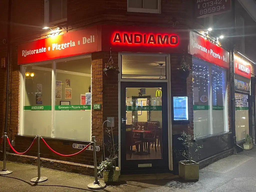 Andiamo restaurant in Dormansland