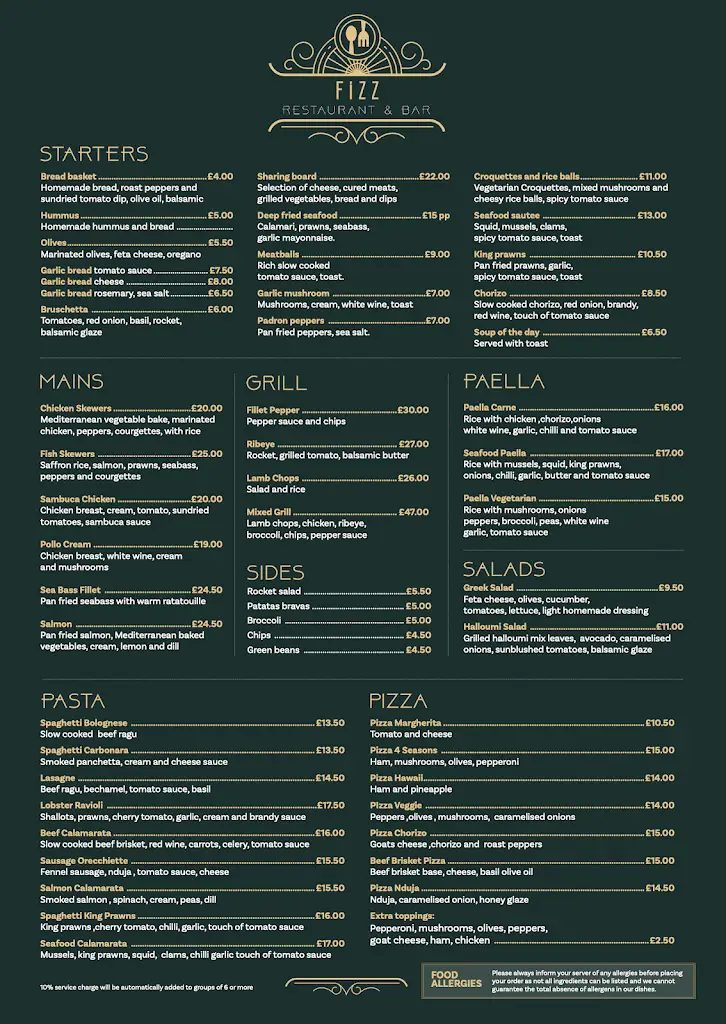 Menu_Fizz Restaurant_Disley_image_1