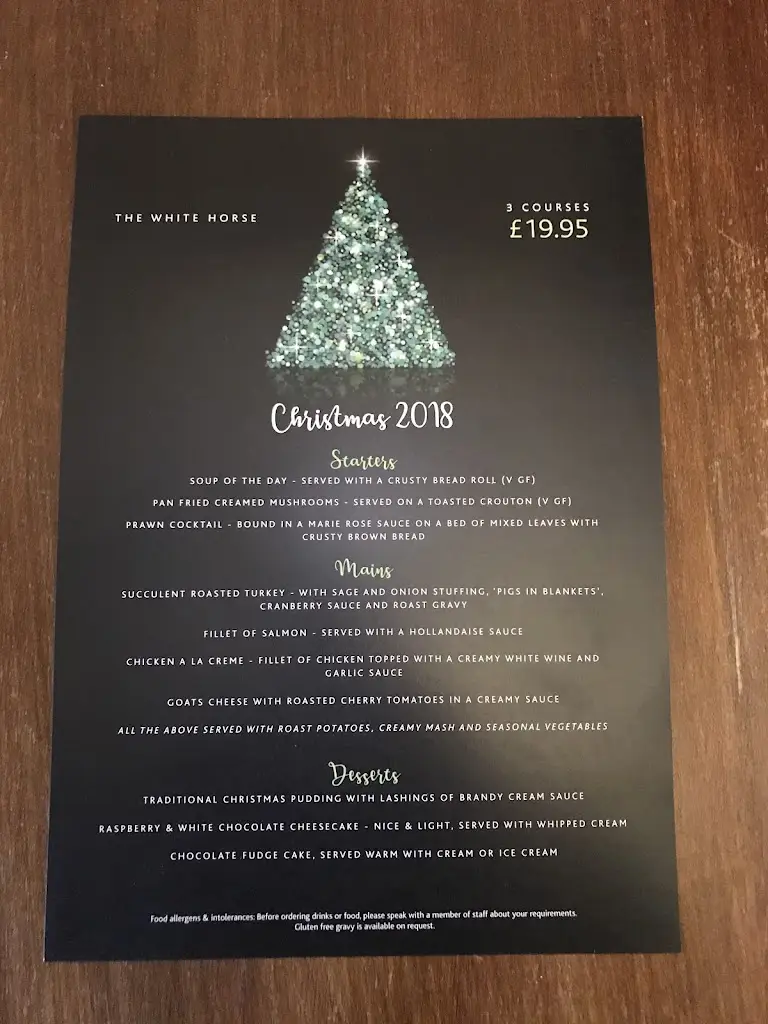 Menu_White Horse, Disley_Disley_imagen_4