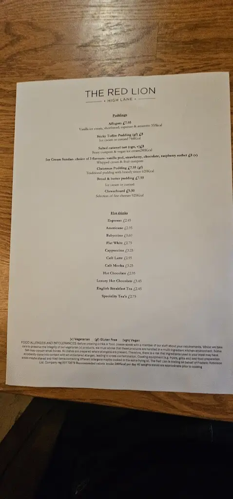 Menu_Red Lion, High Lane_Disley_image_2