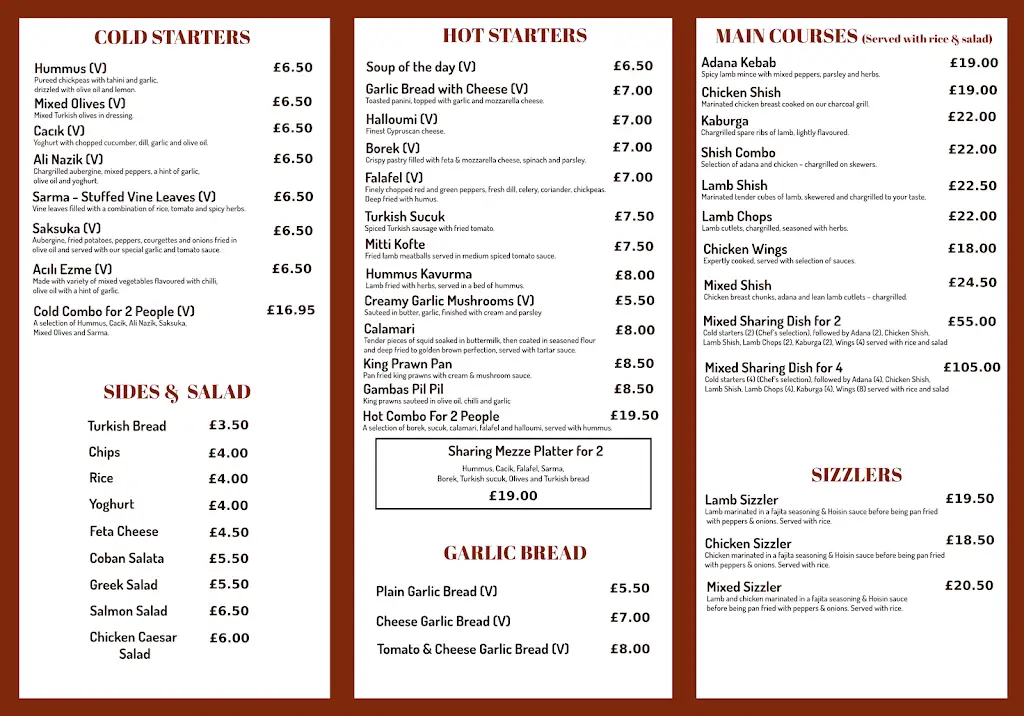 Menu_Lara Restaurant and Bar_Distington_image_2