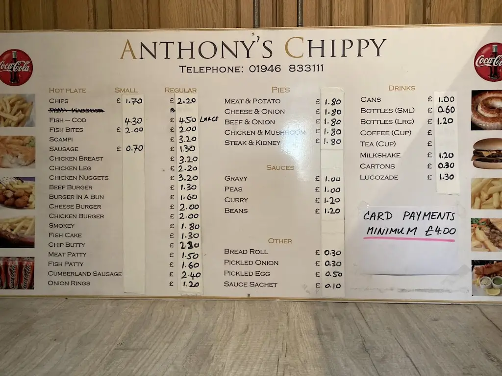 Menu_Anthony's Chippy_Distington_image_4