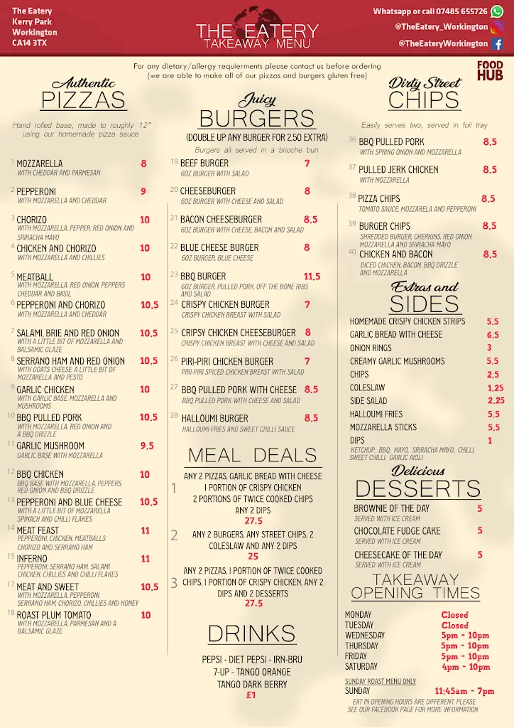 Menu_The Eatery_Distington_image_2