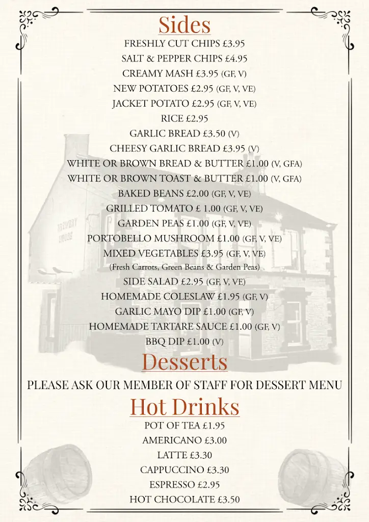 Menu_The Brewery House - Harrington_Distington_image_2