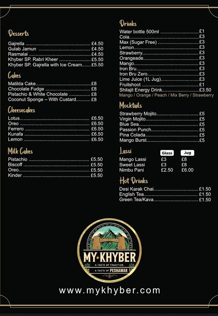 Menu_My Khyber_Dewsbury_image_2