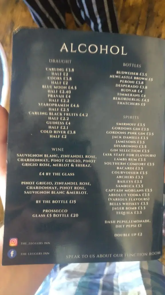 Menu_The Leggers Inn_Dewsbury_image_4