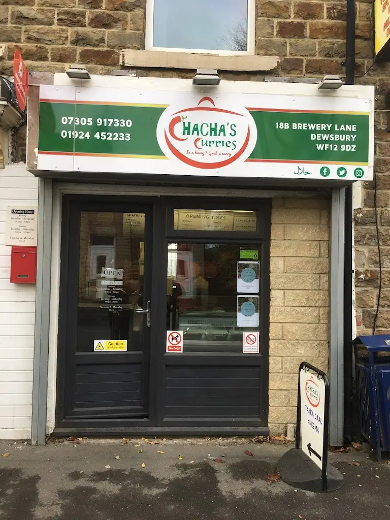 Chachas Curries restaurant in Dewsbury