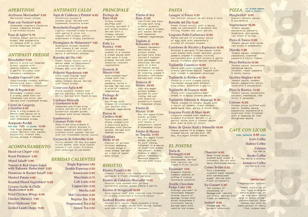 Menu_La Rustica Restaurant & Wine Bar_Doncaster_image_1