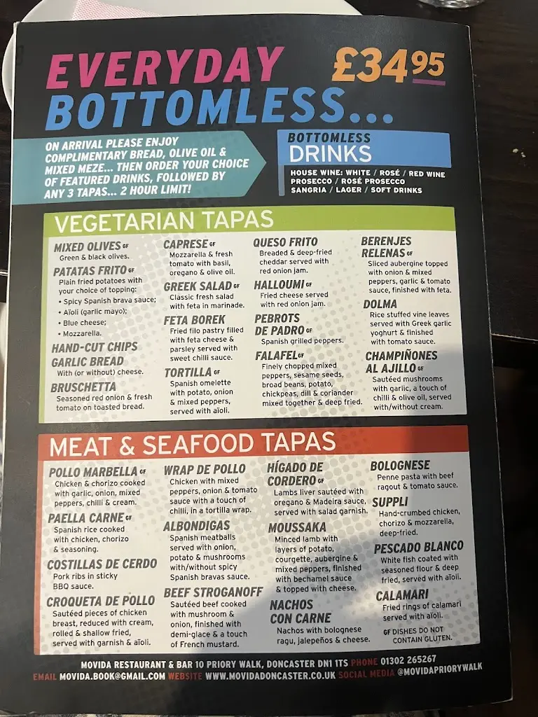 Menu_Movida Tapas Restaurant_Doncaster_image_2