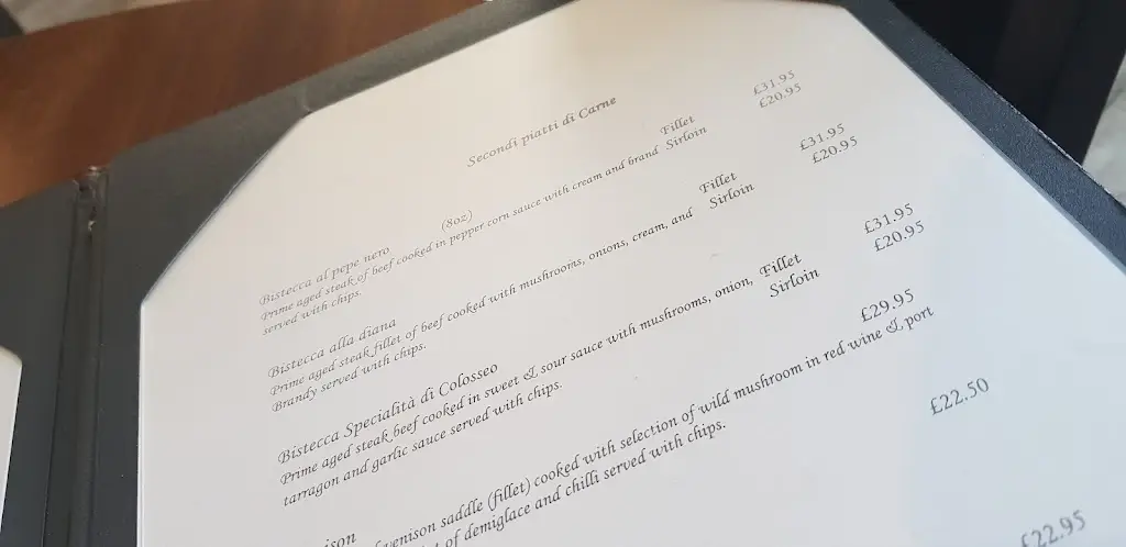 Menu_Colosseo Restaurant_Doncaster_image_1
