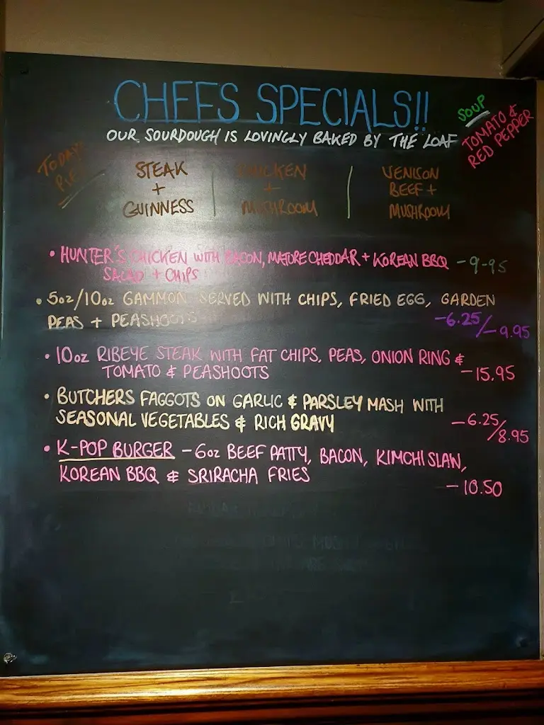 Menu_The Malt_Aston-on-Trent_image_1