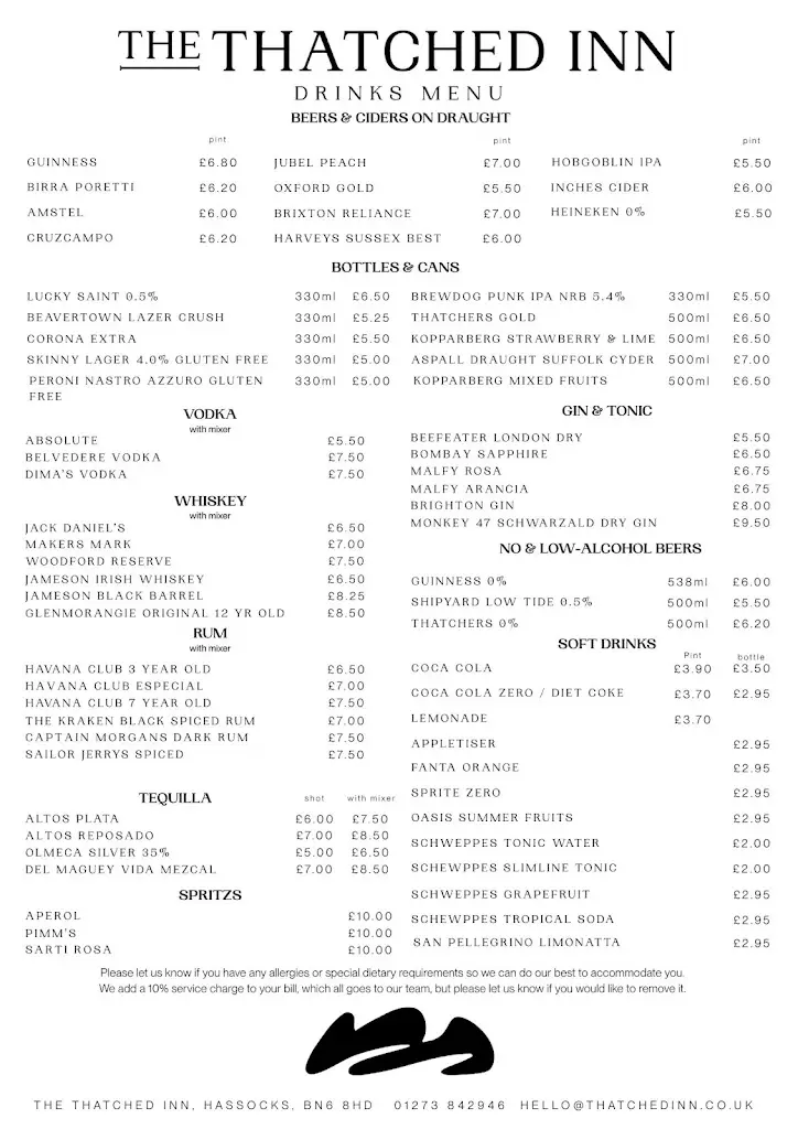 Menu_The Thatched Inn_Ditchling_image_3