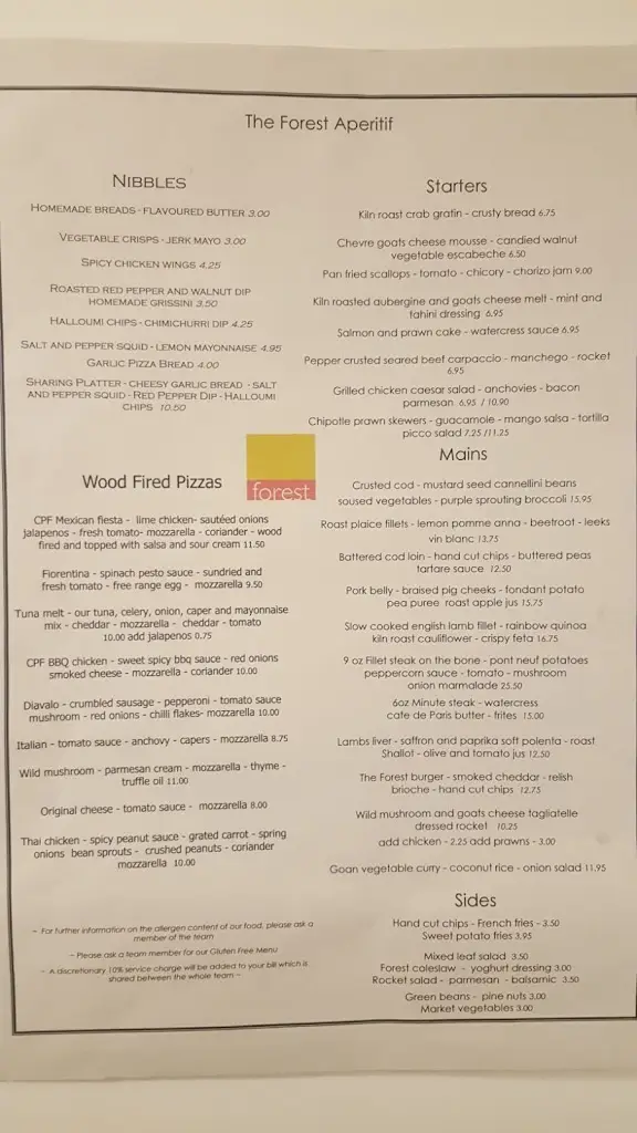 Menu_The Forest Bar & Restaurant_Dorridge_image_3