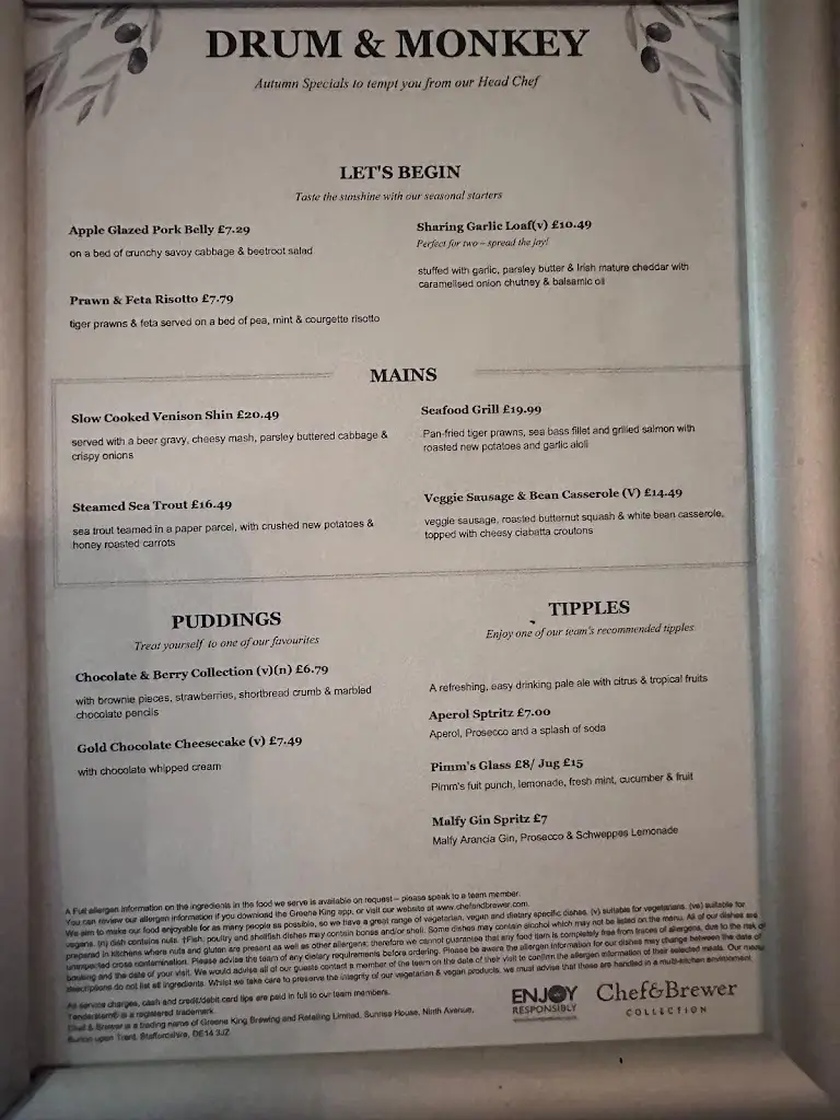 Menu_Drum & Monkey_Dorridge_image_4