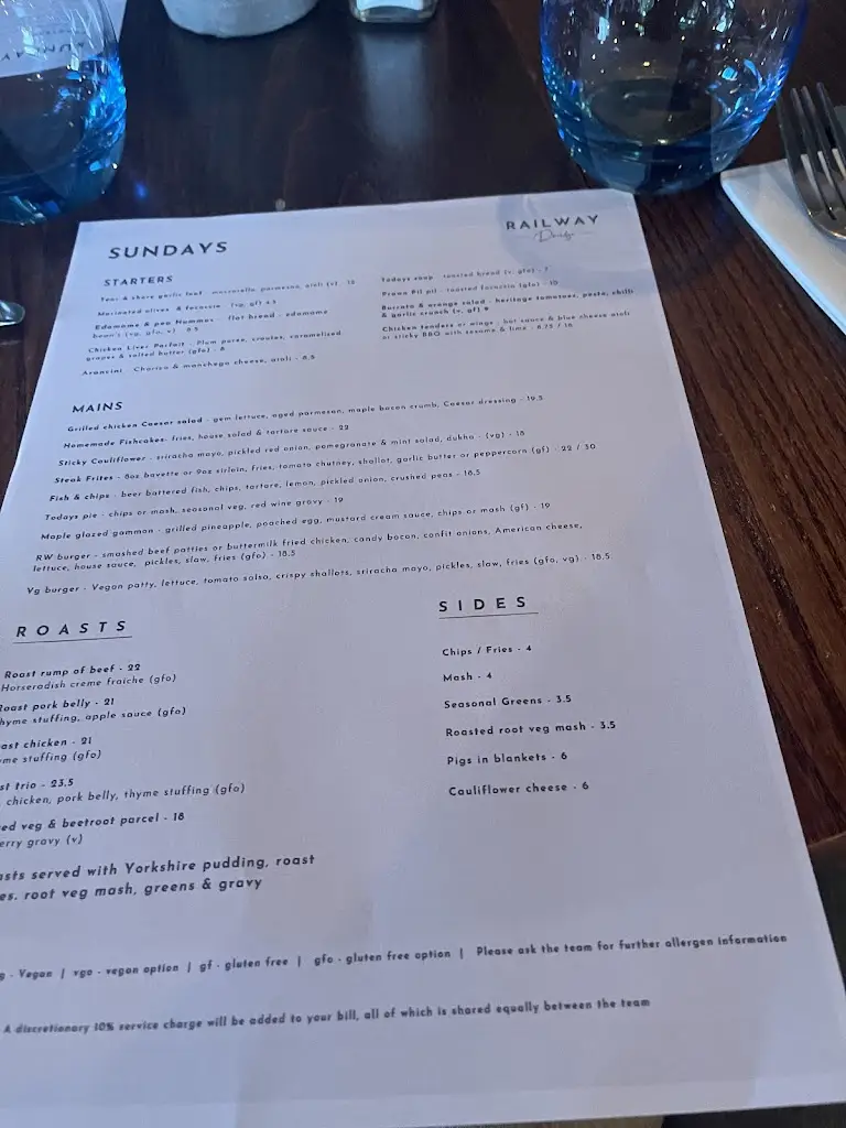 Menu_The Railway Inn_Dorridge_image_1