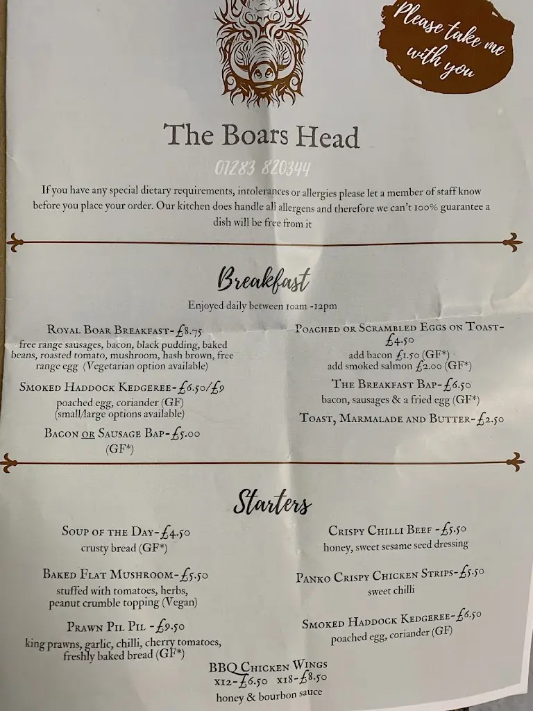 Menu_The Boars Head Hotel_Doveridge_image_2