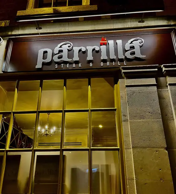 Parrilla Steak & Grill restaurant in Doveridge