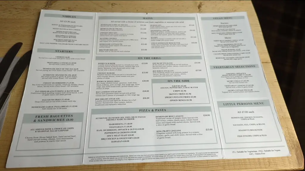 Menu_The Roebuck_Draycott_image_1