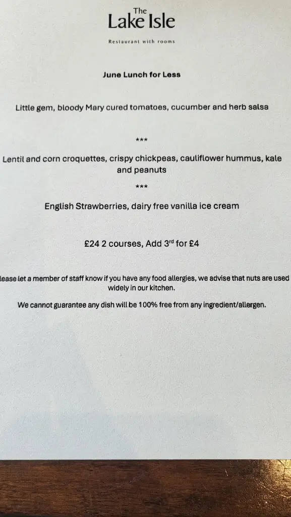 Menu_The Lake Isle Restaurant with Rooms_District of Rutland_image_2