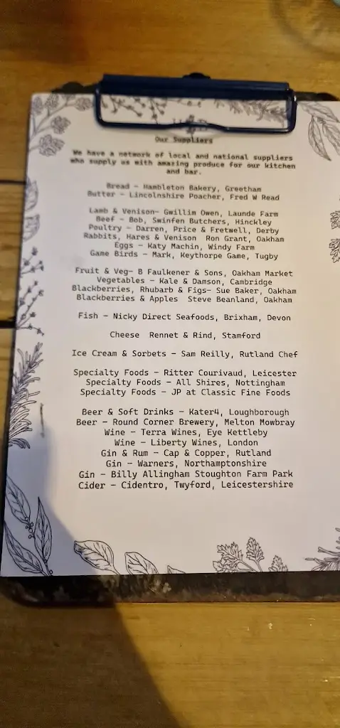 Menu_Hitchen's Barn_District of Rutland_image_4