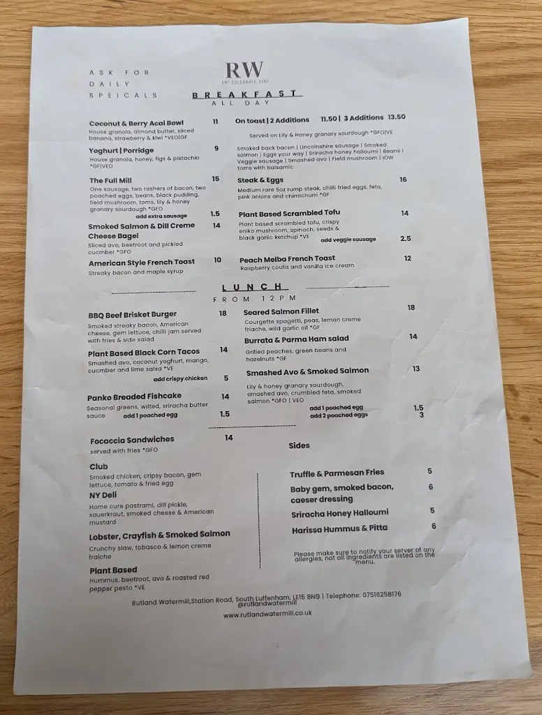 Menu_Rutland Watermill_District of Rutland_image_1