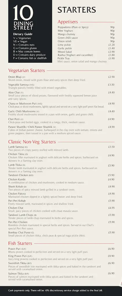 Menu_10 Dining Street_District of Rutland_image_1