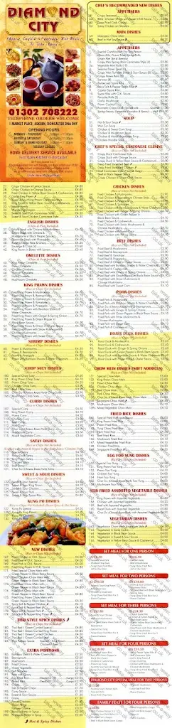 Menu_Diamond City_Askern_image_1