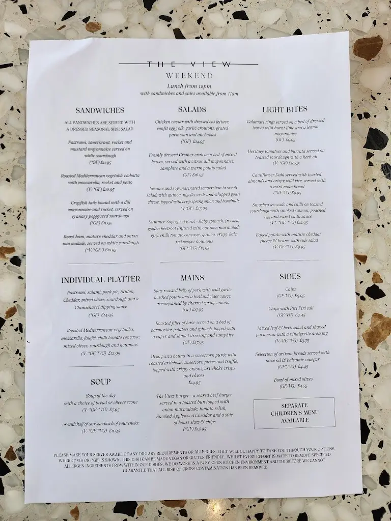 Menu_The View at Rutland Nursery_District of Rutland_immagine_4