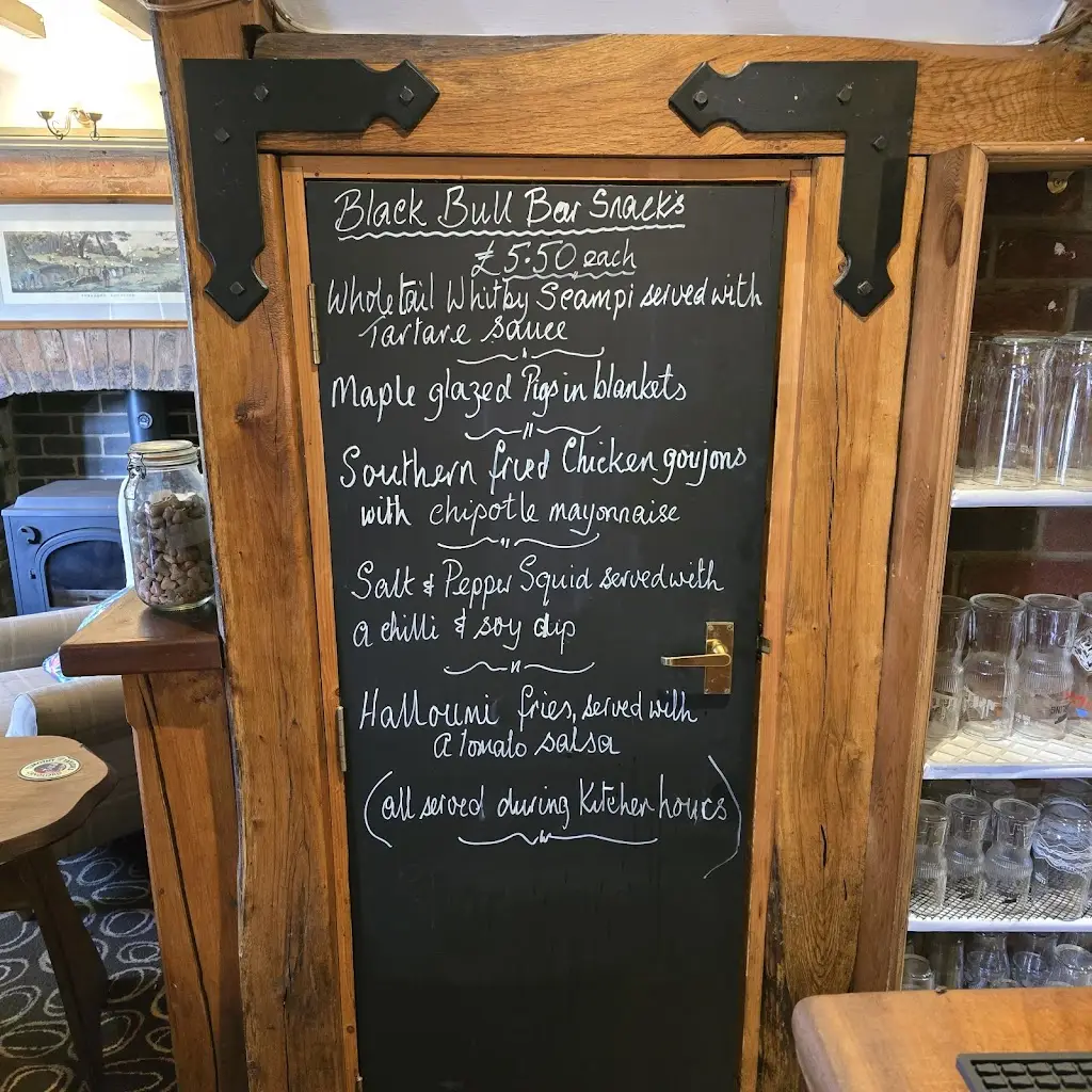 Menu_Black Bull Inn_District of Rutland_image_1