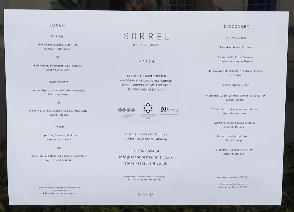Menu_Sorrel Restaurant_Dorking_image_2