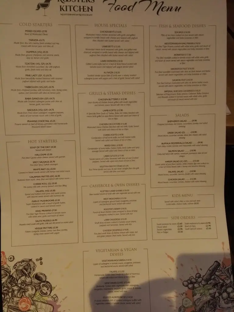Menu_Roosters Kitchen_Dorking_image_1