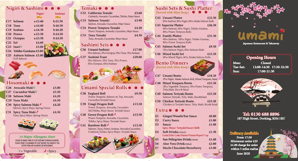 Menu_Umami Japanese Restaurant_Dorking_image_2