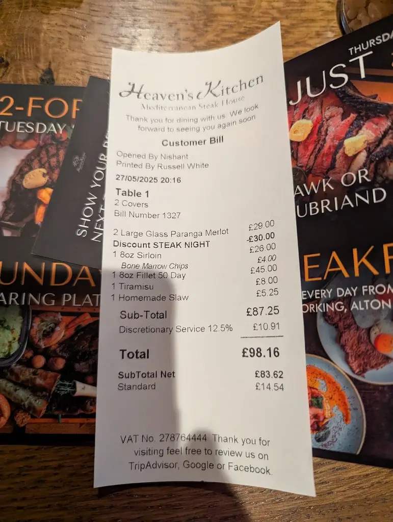 Menu_Heaven's Kitchen Dorking_Dorking_image_1