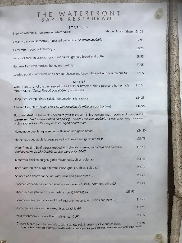 Menu_The Waterfront Harwich_Dovercourt_image_3