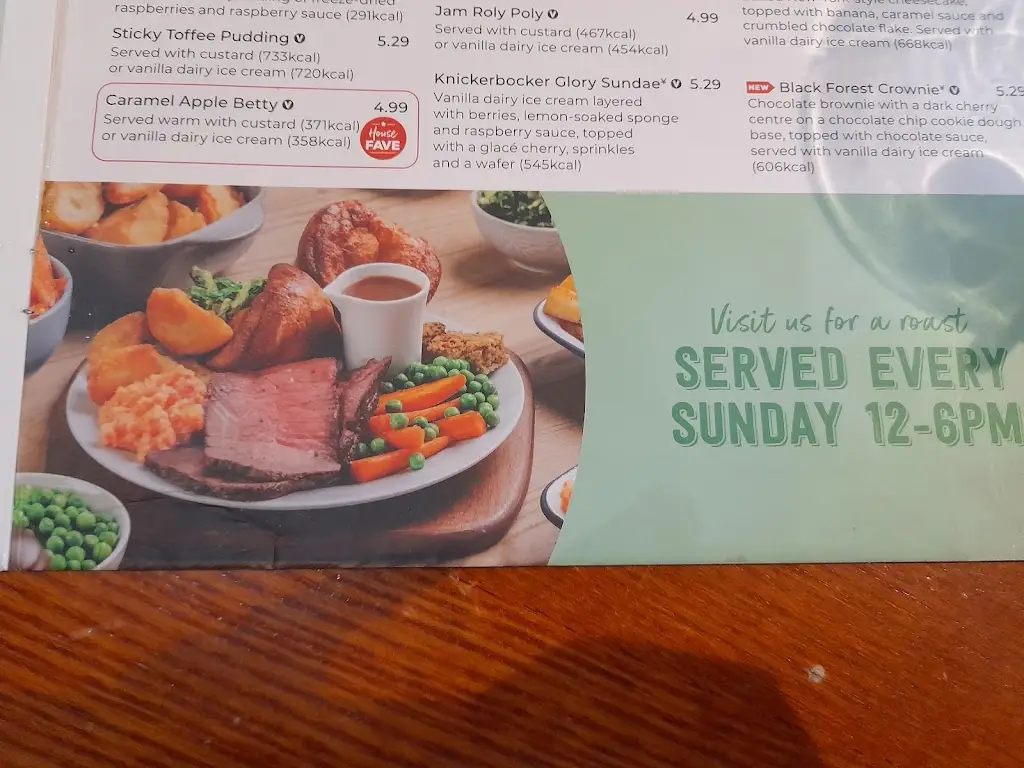 Menu_The Mayflower Brewers Fayre_Dovercourt_image_2