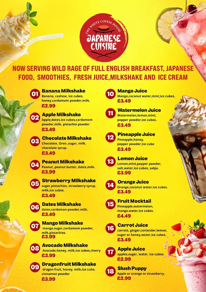 Menu_The White Coffee House Japanese Cuisine_Dovercourt_image_1