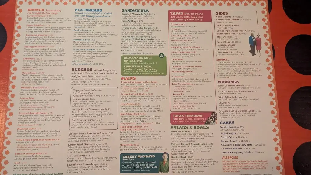 Menu_Vivo Lounge_Dorchester_image_1