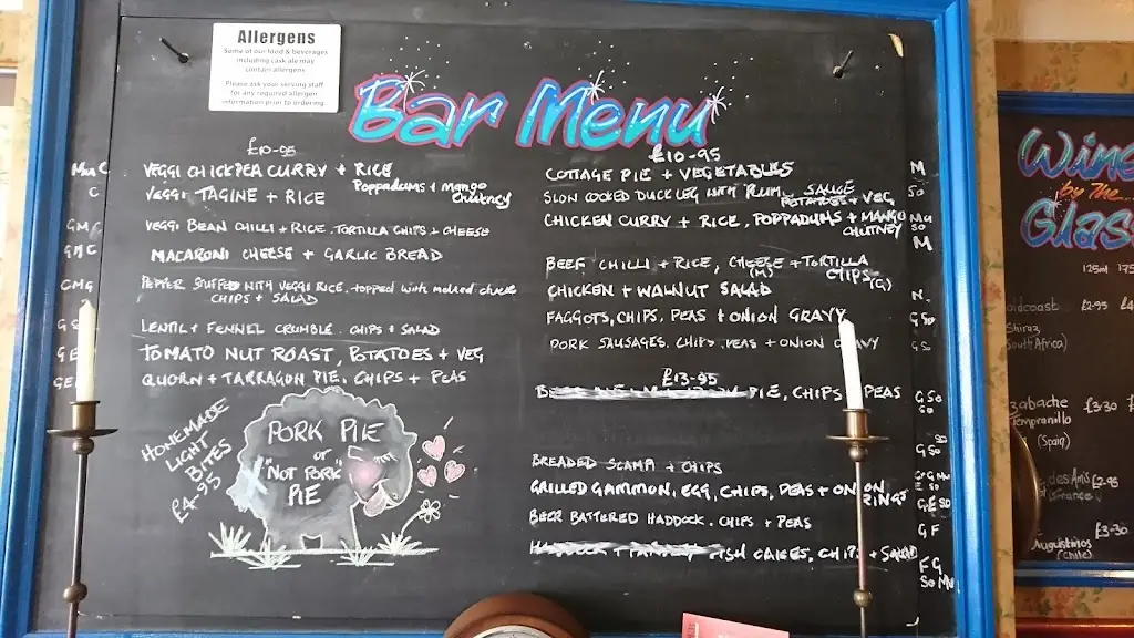 Menu_The Blue Raddle_Dorchester_image_1