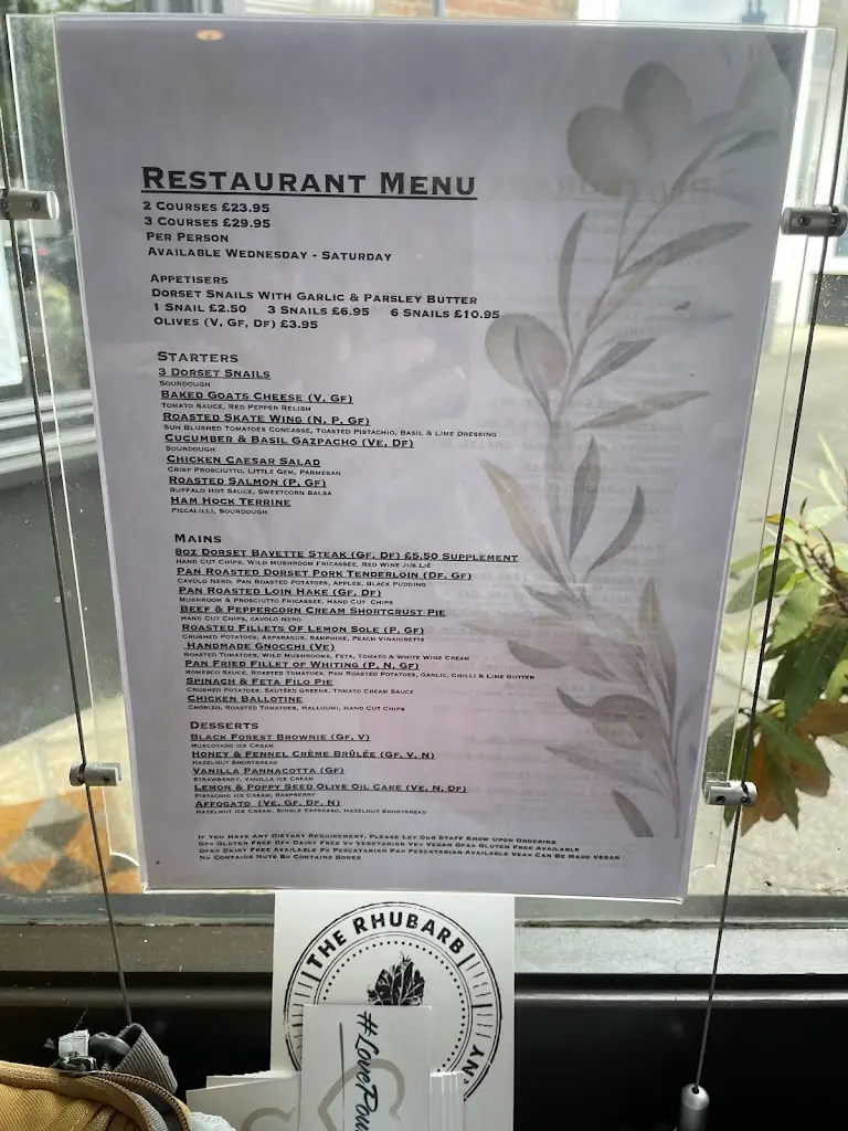 Menu_The Square Bistro Poundbury_Dorchester_image_1