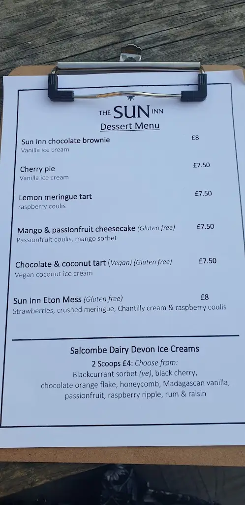 Menu_The Sun Inn_Dorchester_imagen_2