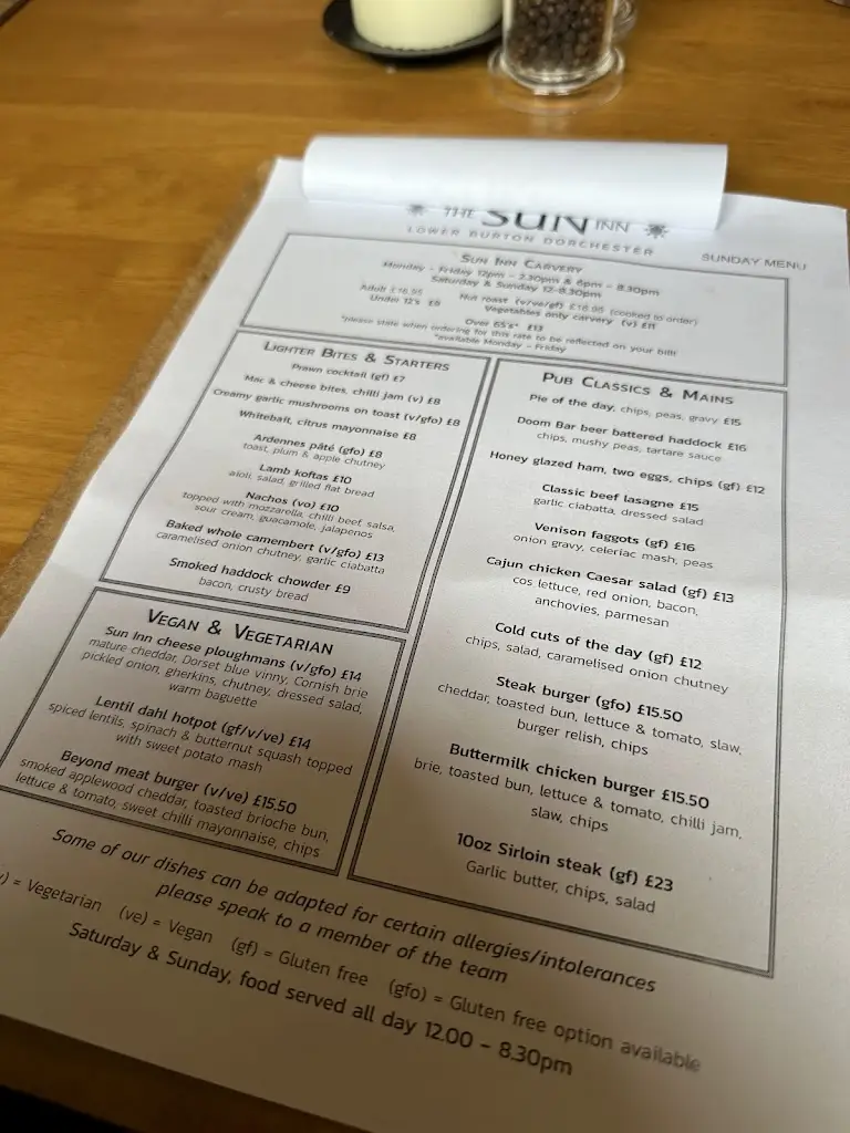 Amy Louise_The Sun Inn_Dorchester_reseña