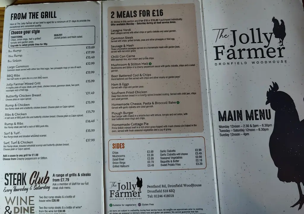 Menu_The Jolly Farmer_Dronfield_immagine_2