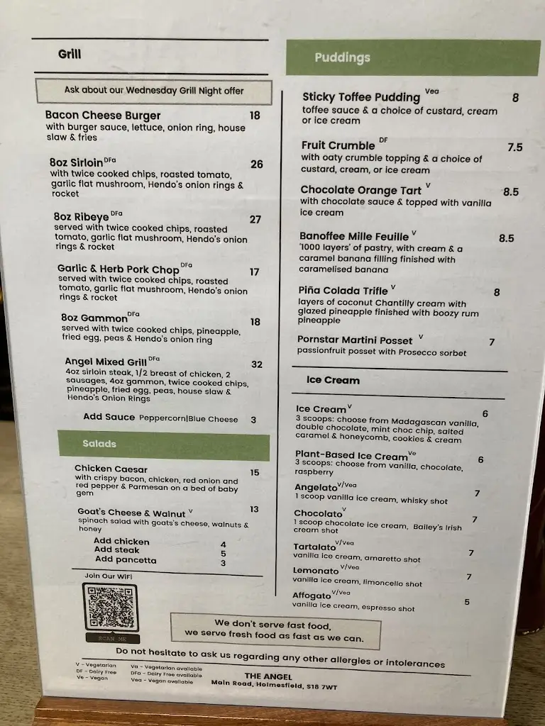 Menu_The Angel at Holmesfield_Dronfield_image_1