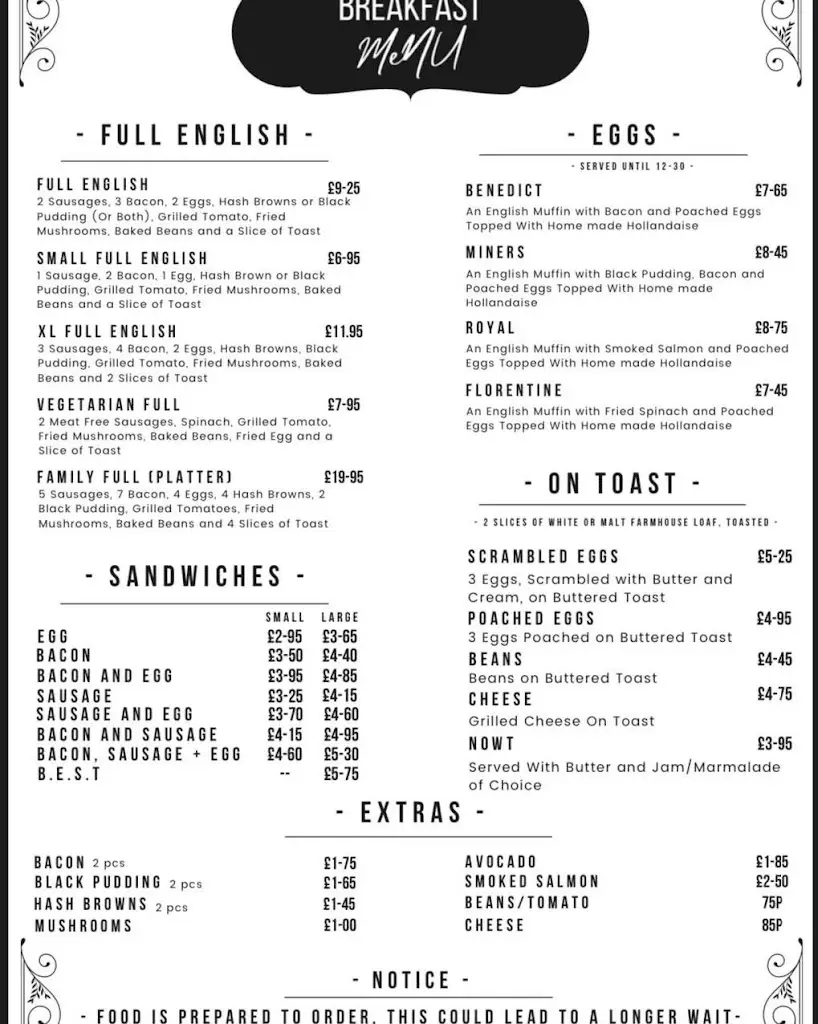 Menu_The Snug Cafe and Coffee House_Dronfield_image_1