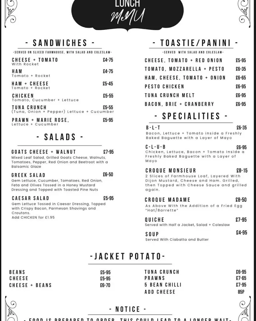 Menu_The Snug Cafe and Coffee House_Dronfield_image_2