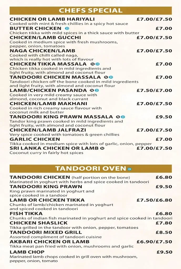 Menu_Samad Cottage_Dronfield_image_3