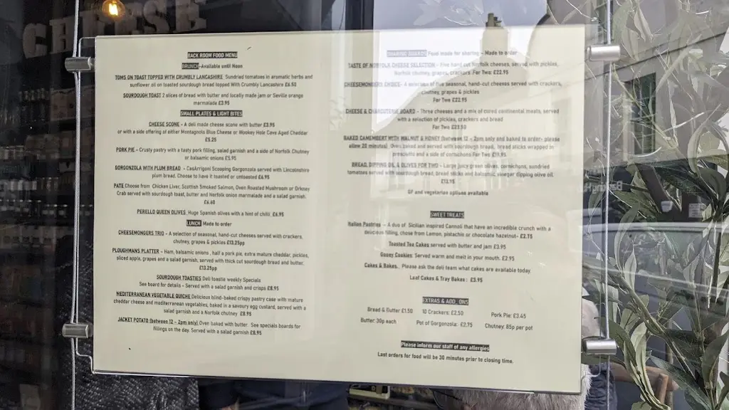 Menu_The Norfolk Cheese Co & Delicatessen_Downham Market_image_2
